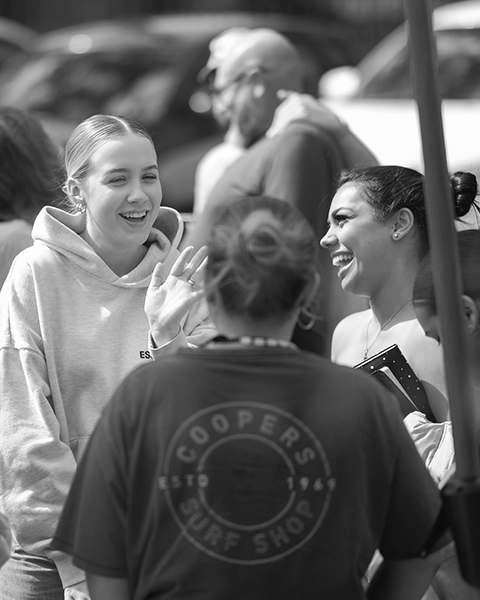 Teenagers participating in Parable High youth ministry